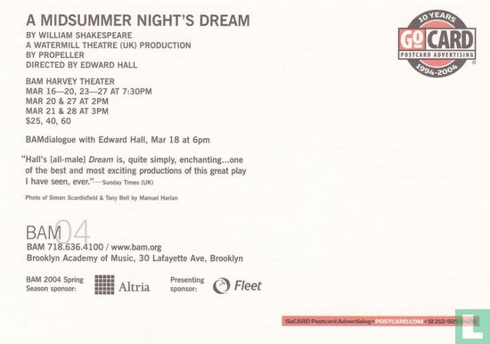 BAM Harvey Theater - A Midsummer Night's Dream - Image 2