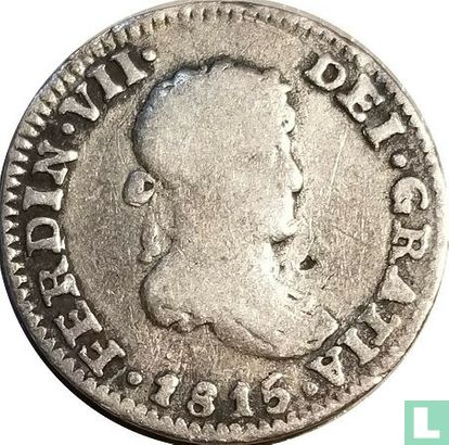 Mexico ½ real 1815 - Afbeelding 1