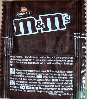 M&M's Chocolate 10g - Image 2