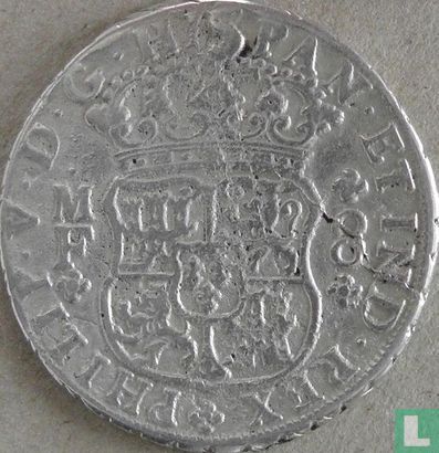 Mexico 8 reales 1737 - Image 2