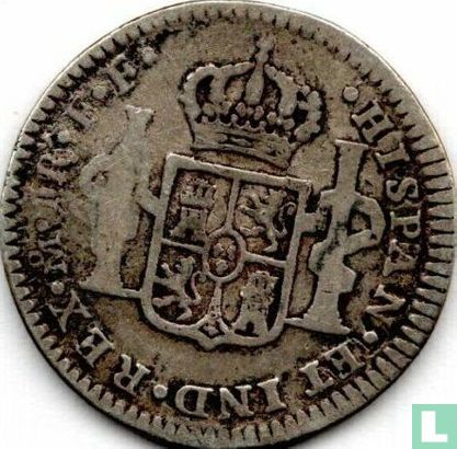 Mexico 1 real 1781 - Image 2