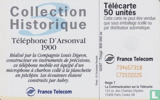 Téléphone D'Arsonval - Bild 2