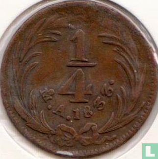Mexico ¼ real 1833 (Mo) - Afbeelding 1