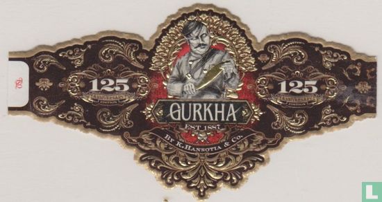 Gurkha Est. 1887 By K.Hansotia & Co, - 125 Anniversary Edition - 125 Anniversary Edition - Image 1