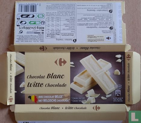 Carrefour Witte Chocolade 2 x 200g