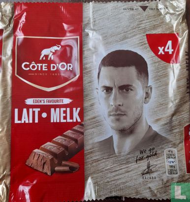 Côte D'Or Melk x4 (Eden Hazard)