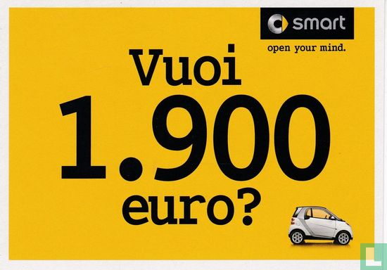 05/100 - 01 - smart "Vuoi 1.900 euro?" - Bild 1