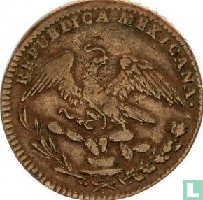 Mexique ¼ real 1836 (Mo) - Image 2