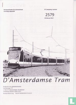 D' Amsterdamse Tram 2579 - Image 1