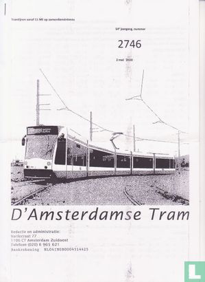 D' Amsterdamse Tram 2746 - Afbeelding 1