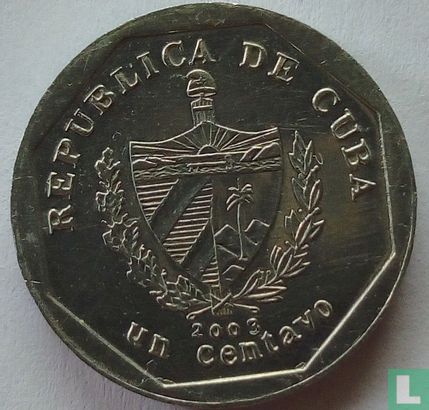 Cuba 1 centavo 2003 - Afbeelding 1