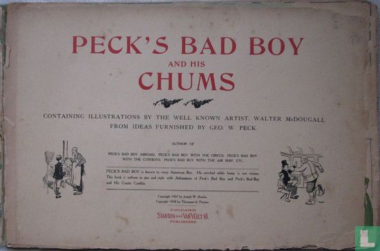 Peck's Bad Boy and His Chums - Image 3