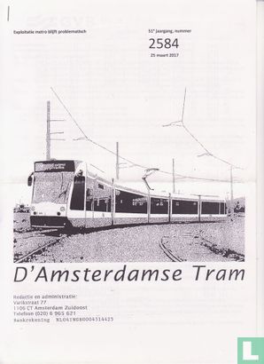 D' Amsterdamse Tram 2584 - Image 1