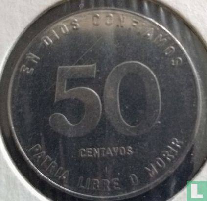 Nicaragua 50 centavos 1985 - Image 2