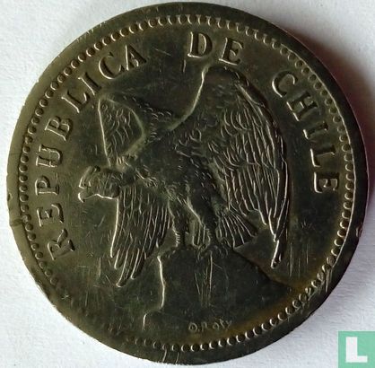 Chili 20 centavos 1937 - Afbeelding 2