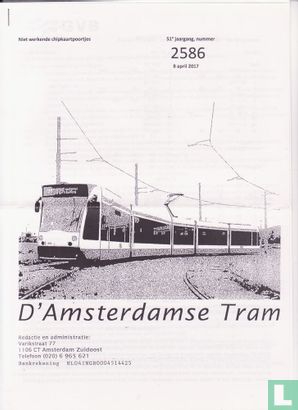 D' Amsterdamse Tram 2586 - Afbeelding 1