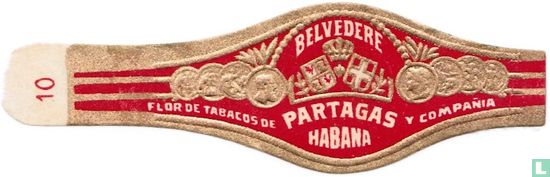 Belvedere Partagas Habana - Flor de Tabacos de - y Compañia   - Bild 1