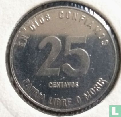 Nicaragua 25 centavos 1985 - Image 2