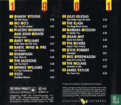 25 Jaar Popmuziek 1981 - Image 2