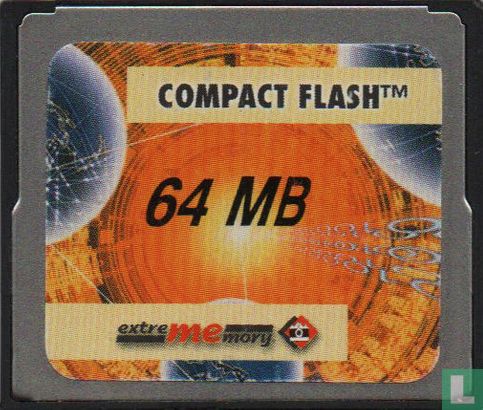 ExtreMEmory CompactFlash kaart 64 Mb - Afbeelding 1
