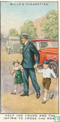 Help the young and the infirm to cross the road - Image 1