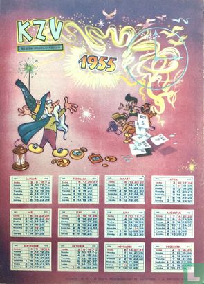 KZV kalender 1955