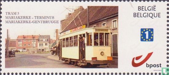 Tram in Gent (Mariakerke                                                                                                                                                                                                                                       