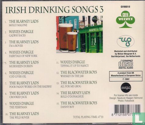 Irish Drinking Songs 3 - Afbeelding 2