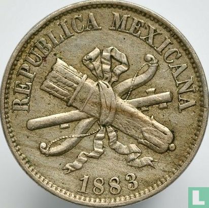 Mexico 2 centavos 1883 - Afbeelding 1