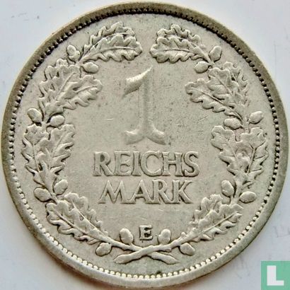 Duitse Rijk 1 reichsmark 1925 (E) - Afbeelding 2