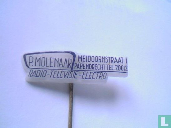 P.Molenaar Radio-telvisie-electro Meidoornstraat 1 Papendrecht Tel 20012