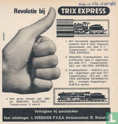 Revolutie bij Trix Express