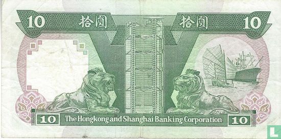 Hong Kong 10 Dollar  - Bild 2