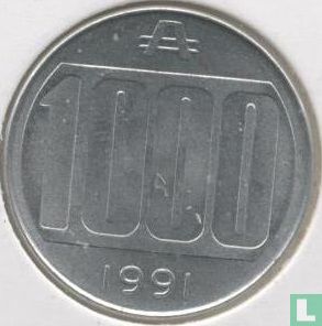 Argentinien 1000 Australes 1991 - Bild 1