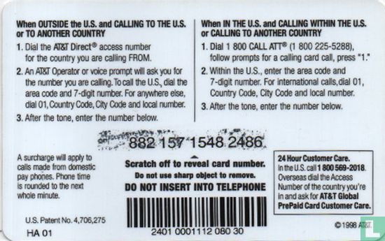 AT&T Global PrePaid Card - Image 2