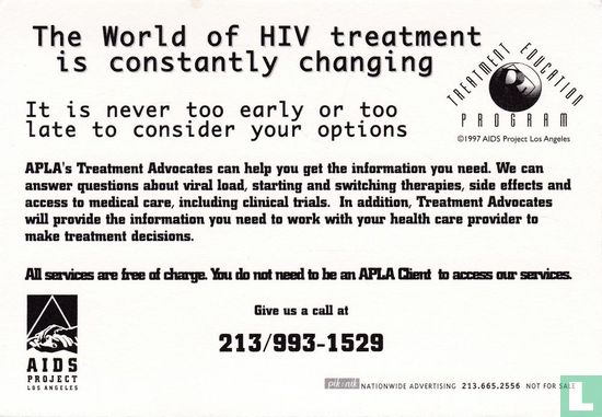 AIDS Project Los Angeles "How are You being treated?" - Image 2