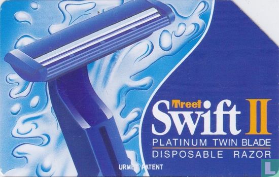 Swift II Platinum Twin Blade Disposable Razor - Afbeelding 1