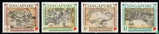 Cartes anciennes de Singapour 