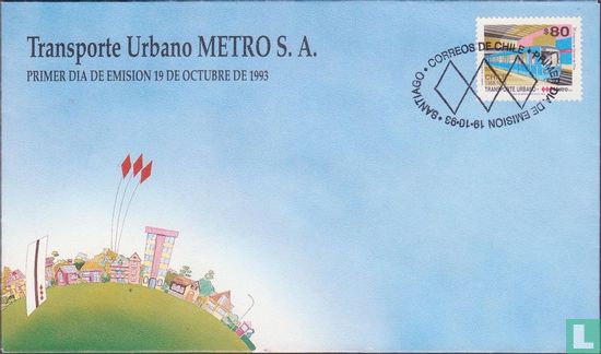 25 years metro of Santiago