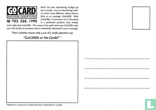 GoCard 'GoCARDs or No Cards!' "Gocard" - Afbeelding 2