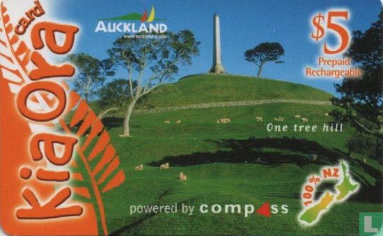 Kia Ora Card - One tree hill Auckland - Afbeelding 1