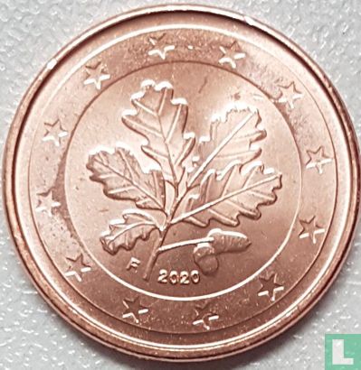 Duitsland 1 cent 2020 (F) - Afbeelding 1