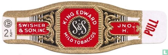 King S&S Edward Mild Tabaccos - Swisher & Son. Inc. - J N O. H. [Pull]    - Afbeelding 1