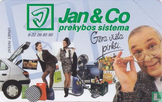 Jan & Co prekybos sistema - Afbeelding 1