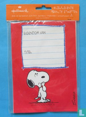 Snoopy stickervel  - Afbeelding 1