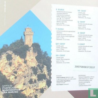 San Marino mint set 2020 - Image 3