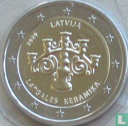 Lettonie 2 euro 2020 "Latgalian ceramics" - Image 1