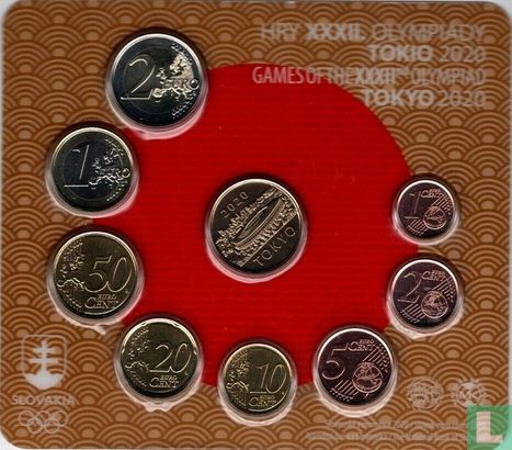 Slovakia mint set 2020 "Summer Olympics in Tokyo" - Image 2