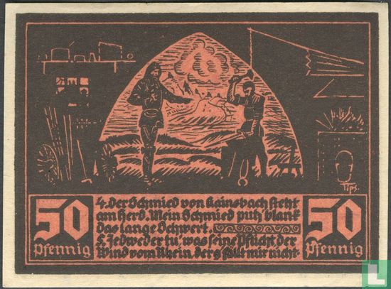Fränkisch-Crumbach 50 Pfennig - Image 2