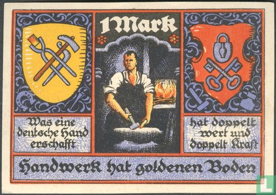 Stolzenau, Kreis - 1 Mark (1) 1921 - Image 2